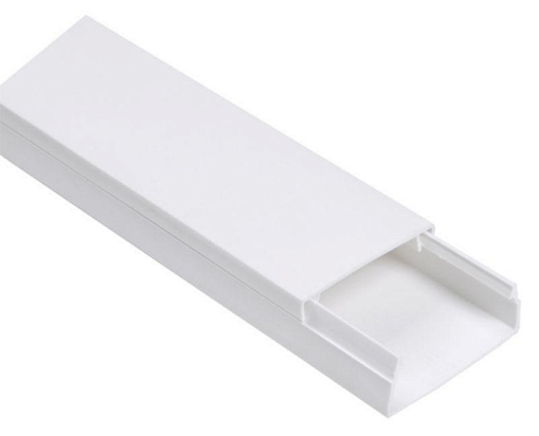 Кабель-канал 40х40 L2000 ПВХ ECOLINE IEK CKK11-040-040-1-K01-024: фотография 1