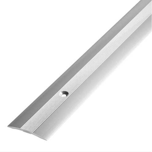 Порог стык 38мм 0,9м серебро матовый: фотография 1