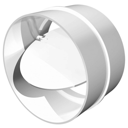 Круглый соединитель канала ЭВЕНТс обратным клапаном 10 СКПО: фотография 1