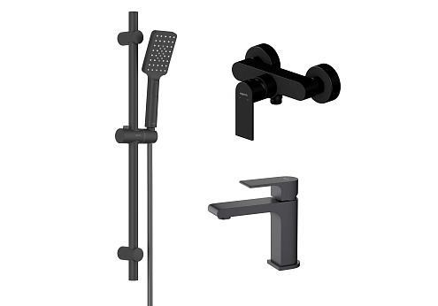 Комплект для ванны 3в1 Aquatek AQ1431MB Лира AQ1410MB+AQ1460MB+AQ2018MB: фотография 1