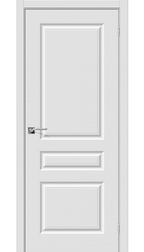 Дверь эмаль Скинни-14 Whitey  2000х600: фотография 1