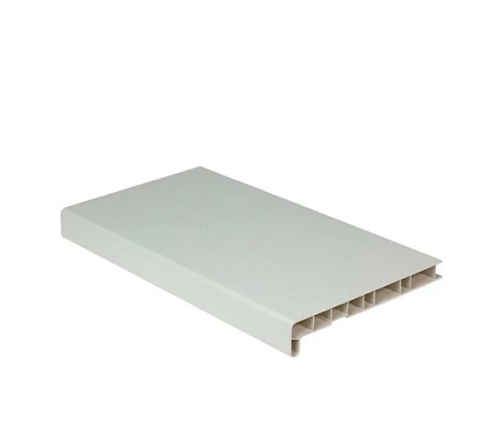 Подоконник ПВХ "МП" белый 3000х350мм: фотография 1