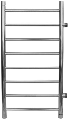 Полотенцесушитель Temark Классика (К) 400х800 D32/18мм боковое подключение, прямые: фотография 1