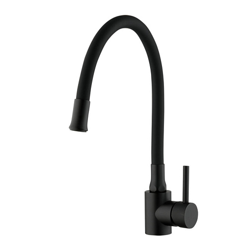 Смеситель для кухни 35к F40994-6 FRAP черный: фотография 1