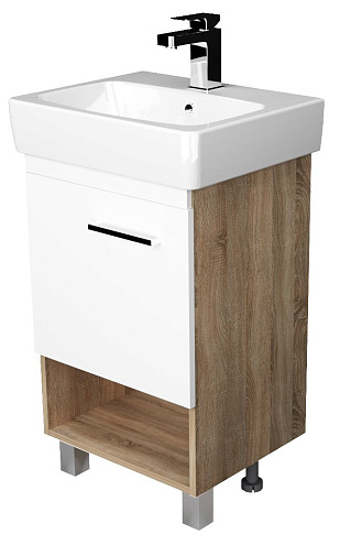 Тумба Tera 60Н 1 дверь Дуб Сонома: фотография 1