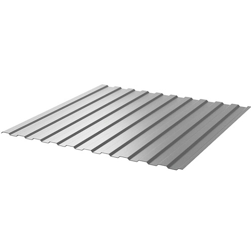 Профнастил С8 оцинкованный 1200х3000  0,45мм: фотография 1