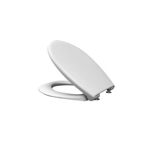 Сиденье HARO "Зунд" C1601Y дюропласт, стальное крепление, с микролифтом, белый: фотография 1