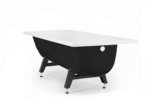 Ванна стальная ВИЗ Reimar 1600х700 с ножками: фотография 1