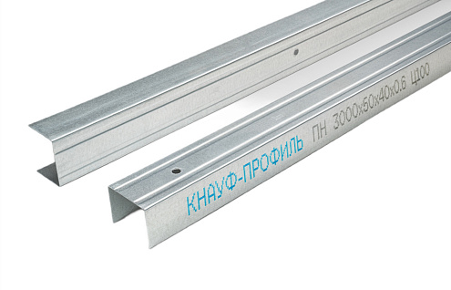 Профиль направляющий Knauf 50x40 ПН L=3м 0,6мм : фотография 1