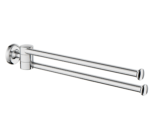 Вешалка для полотенец AM.PM Like A8032600 поворотная двойная хром: фотография 1