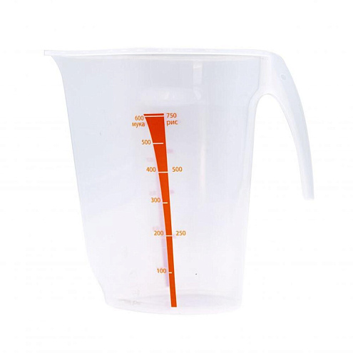 Кувшин пластиковый мерный, 1,2л: фотография 1