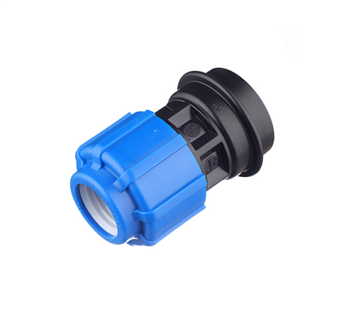 Муфта ПЭ 25х1" внутренняя резьба  обжимная ТПК-Аква: фотография 1