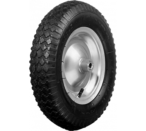 Пневматическое колесо Сибин "СК-2" 380мм, для тачки: фотография 1