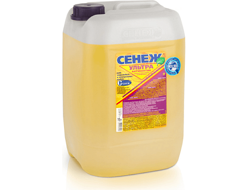 Антисептик СЕНЕЖ УЛЬТРА, для наружных и внутренних работ, 10кг: фотография 1