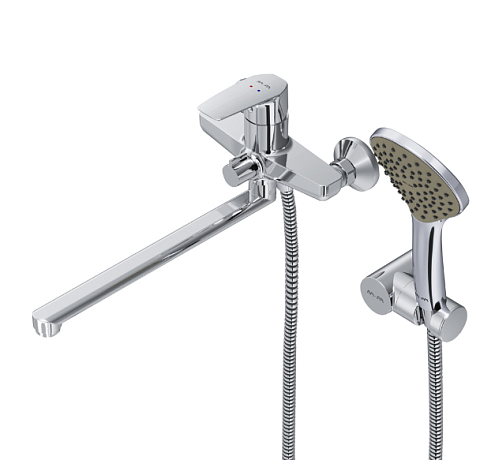 F90A95000 Gem, смеситель д/ванны/душа, излив 320 мм, душевой набор, хром, шт.: фотография 1