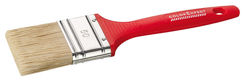 Кисть флейцевая универсальная 50мм, смешанная щетина, пластиковая ручка, ColorExpert: фотография 1