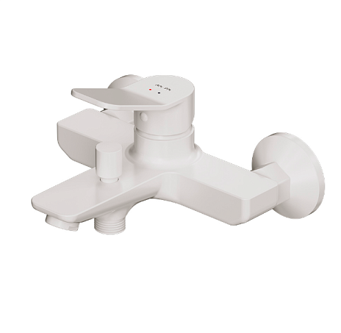 Смеситель для ванны и душа AM.PM X-Joy F85A10033 белый: фотография 1
