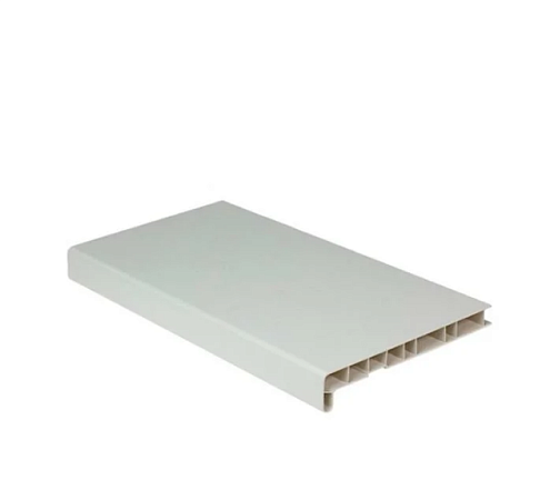 Подоконник ПВХ "МП" белый 1500х500мм: фотография 1