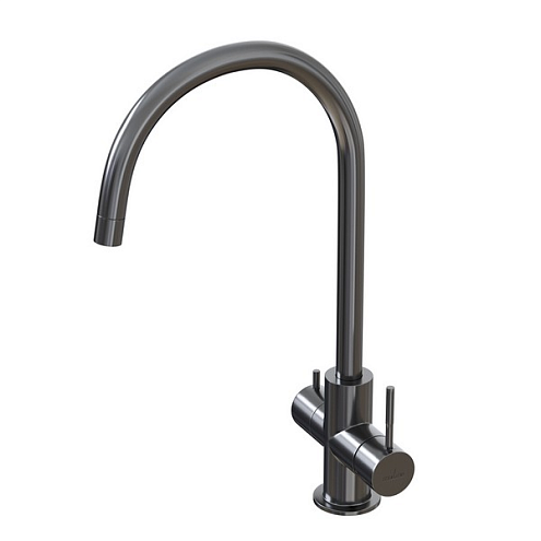 Смеситель для кухни 35k MIXLINE MLSS-03202 СЕРЫЙ  подкл.к фильтру: фотография 1