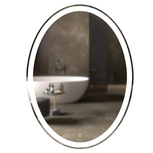 Зеркало MIXLINE "Италия" 570х770 сенсорный выключатель, светодиодная подсветка: фотография 1