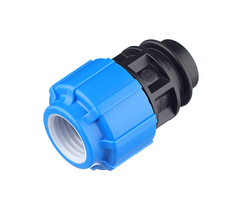 Муфта ПЭ 25х1/2" внутренняя резьба  обжимная ТПК-Аква: фотография 1