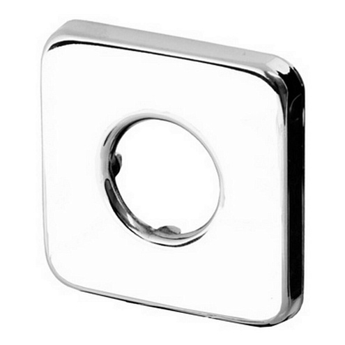 Отражатель RR 130S 1/2" 48х48мм d=22мм h=6мм латунь хром квадрат: фотография 1