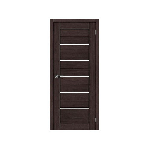 Дверь Браво 22 Wenge Melinga стекло Magic Fog 2000х700: фотография 1