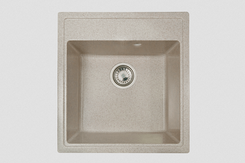 Мойка GRANICOM NOVELL Атланта 460х500 мм терра без сифона: фотография 1