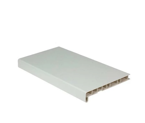 Подоконник ПВХ "МП" белый 3000х150мм: фотография 1