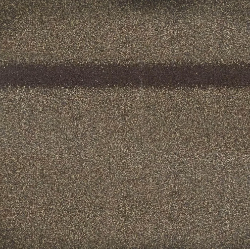 Гибкая черепица коньково-карнизная Технониколь Орехово-серый  5м²: фотография 1