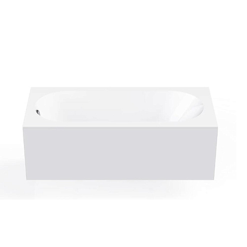 Ванна "Марбея" белый глянец  170х75: фотография 1