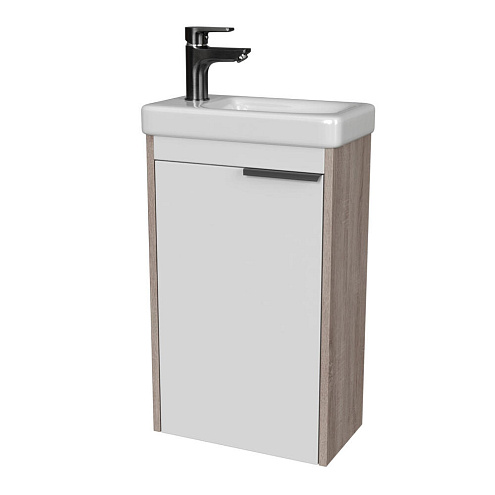 Тумба Домани 40 арт.101 Дуб/Белый: фотография 1