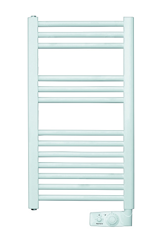 Полотенцесушитель электрический Thermor Corsaire 300W белый узкий: фотография 1