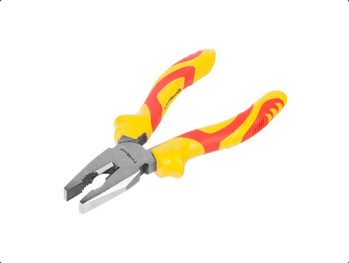 Плоскогубцы серии "Fine" двухкомпонентные рукоятки 160мм, РемоКолор: фотография 1