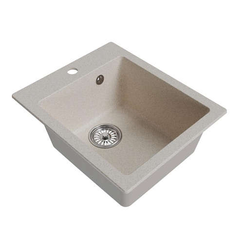 Мойка ML-GM14 бежевая (328), 420х500х190 мм : фотография 1