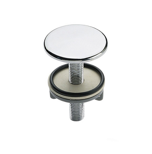 Пробка для раковины хром: фотография 1