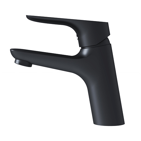 770210301 Jupiter, смеситель для умывальника, черный: фотография 1