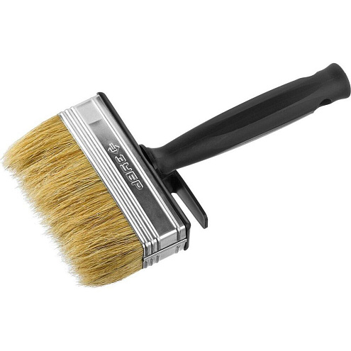 Кисть-макловица "Мини", 30х100мм, натуральная щетина, для всех ЛКМ, ЗУБР: фотография 1