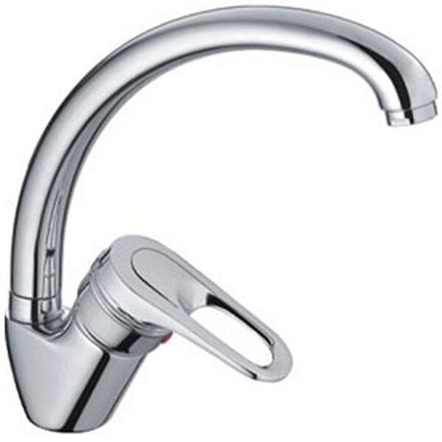 Смеситель для кухни 40к 4156F FRAP боковая: фотография 1