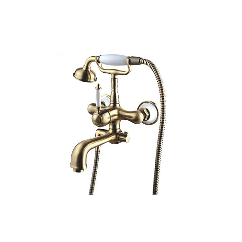 Смеситель Lemark "Вилла" LM4812B для ванны с коротким изливом бронза: фотография 1
