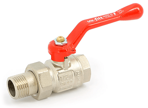 Кран шаровой американка 1 1/4" рычаг ВН Uni-fitt : фотография 1