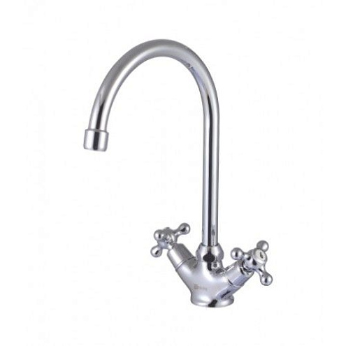 Смеситель Lemark "Плюс Гармония" LM1405C для кухни с высоким поворотным изливом 307мм хром: фотография 1