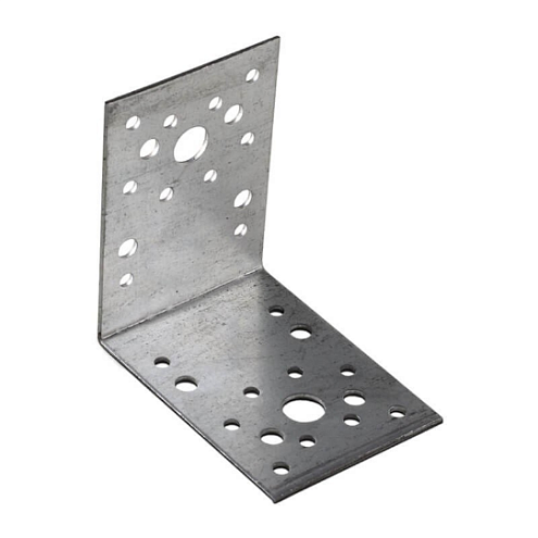 Уголок крепежный цинк 90х90х65х2мм: фотография 1