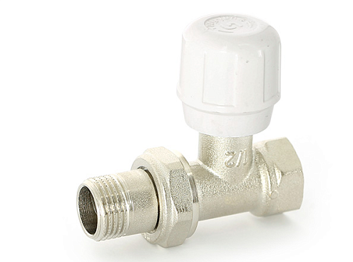 Вентиль ручной 3/4" прямой никиль НВ Uni-fitt : фотография 1