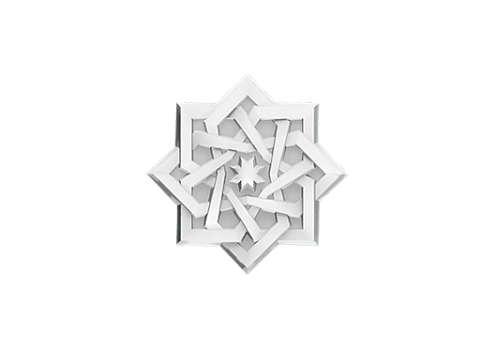 Орнамент 1.60.503 размеры 92х28х92 мм: фотография 1