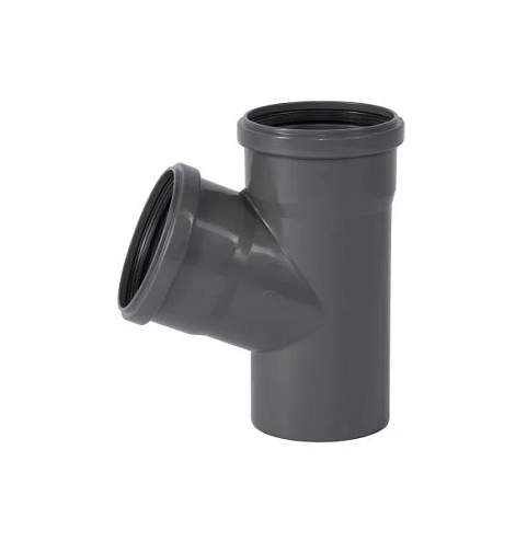 Тройник 110х110х67° Синикон Стандарт: фотография 1