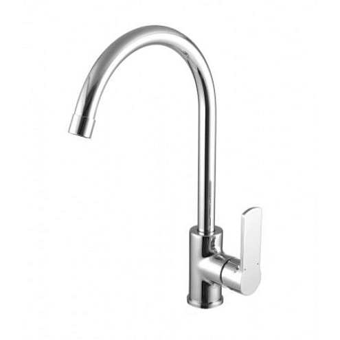 Смеситель Lemark "Плюс Грейс" LM1505C для кухни с высоким поворотным изливом хром: фотография 1