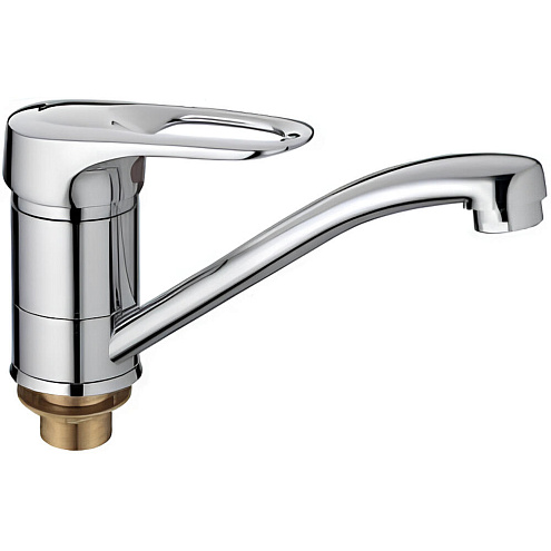 Смеситель для кухни 40к F4504-2 FRAP п/гайку: фотография 1