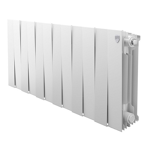 Радиатор биметаллический Royal Thermo PianoForte 300 /Bianco Traffico 12 секций: фотография 1