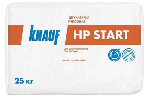 Штукатурка гипсовая КНАУФ-ХП Старт 25кг: фотография 1